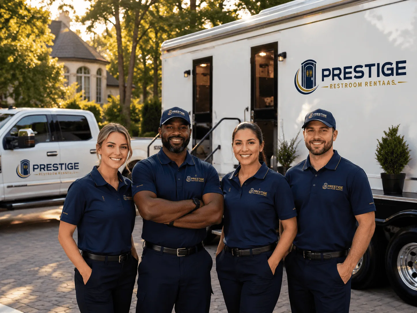 Trusted Luxury Portable Restrooms company in Sherman, MS
